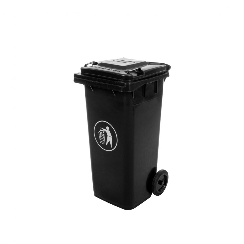 Hulladéktároló 120L FEKETE Hulladéktároló 120L FEKETE