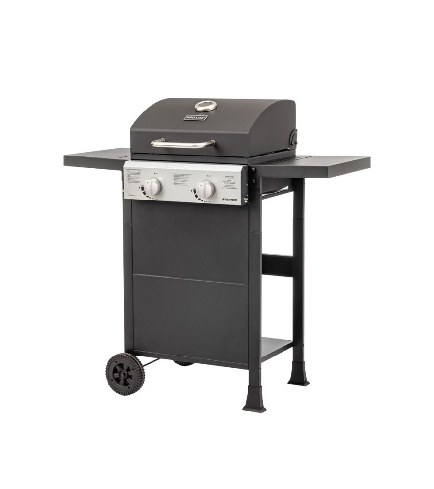 Brenner G2 kétégős gázgrill 2,63 kW Brenner G2 kétégős gázgrill 2,63 kW